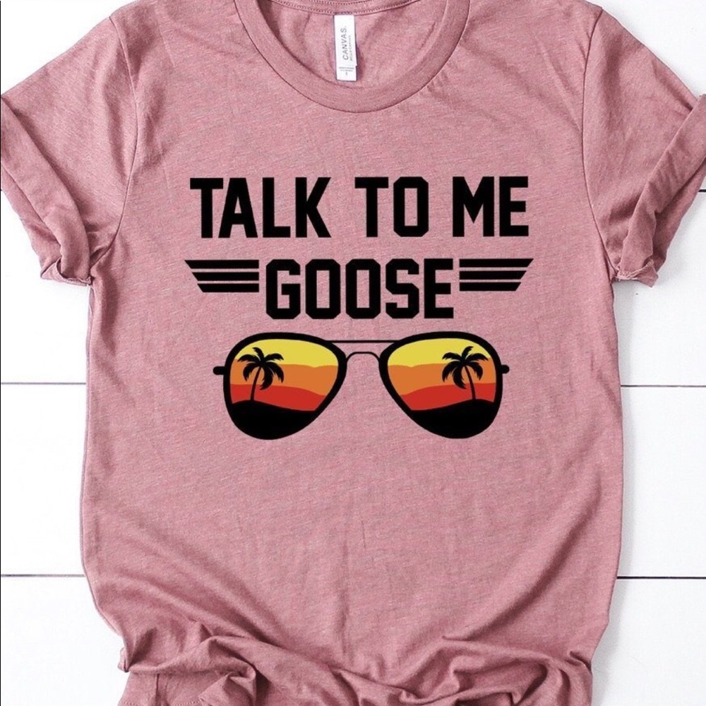 🌟LAST ONE 🌟Talk To Me Goose Tee - Picture 3 of 4